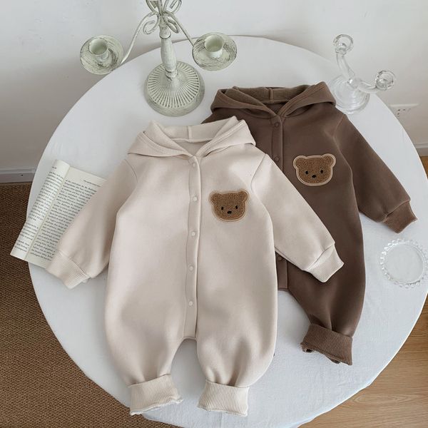 rompers 3727c born clothes cartoon bear jumpsuit autumn and winter fleece bear boy's clothes crawling clothes 230311, Blue
rompers 3727c born clothes cartoon bear jumpsuit autumn and winter fleece bear boy's clothes crawling clothes 230311, Blue