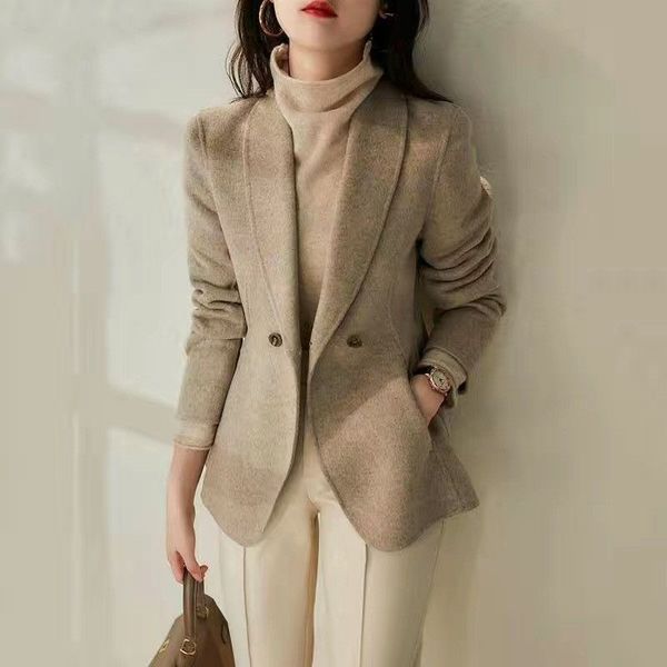 women's suits blazers woolen suit women's coat spring autumn fashion korean long sleeve blazers woman jacket casual waist ladies b, White;black
women's suits blazers woolen suit women's coat spring autumn fashion korean long sleeve blazers woman jacket casual waist ladies b, White;black