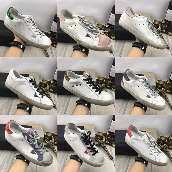 super star brand casual golden shoes new release hi star luxury shoes italy designer women sneakers sequin classic do old lace up man casual, Black
super star brand casual golden shoes new release hi star luxury shoes italy designer women sneakers sequin classic do old lace up man casual, Black