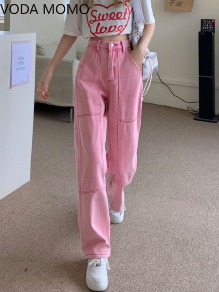 women's jeans spring womens fashion high waist women's wide leg jeans baggy woman denim capris pants jean mom jeans trousers pink, Blue
women's jeans spring womens fashion high waist women's wide leg jeans baggy woman denim capris pants jean mom jeans trousers pink, Blue