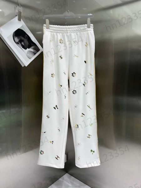 designer fashion womens pants summer fashion loose casual white wide leg trousers positioning logo ironing process side solid line stitching, Black;white
designer fashion womens pants summer fashion loose casual white wide leg trousers positioning logo ironing process side solid line stitching, Black;white