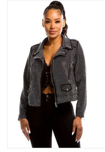 women's jackets luxury glitter rhinetone bling crystal reflective diamond punk jacket plus size dance coat stage party birthday party b, Black;brown
women's jackets luxury glitter rhinetone bling crystal reflective diamond punk jacket plus size dance coat stage party birthday party b, Black;brown