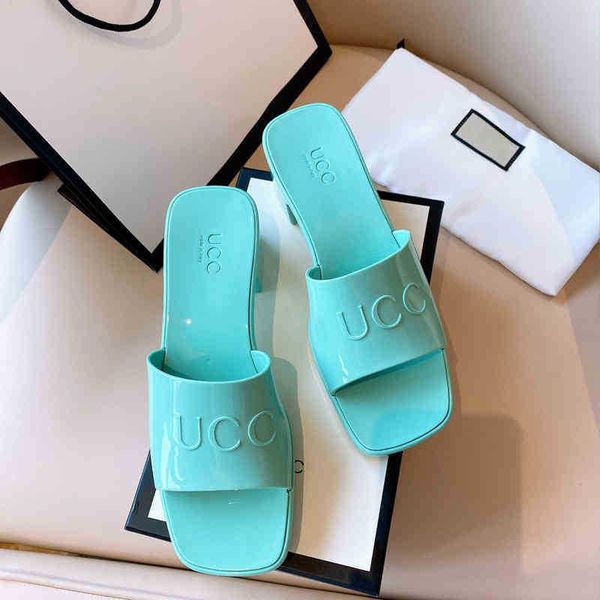 designer jelly cool fashion guccie for women super fire high waterproof platform bottom thick heel guccie slippers, Black
designer jelly cool fashion guccie for women super fire high waterproof platform bottom thick heel guccie slippers, Black