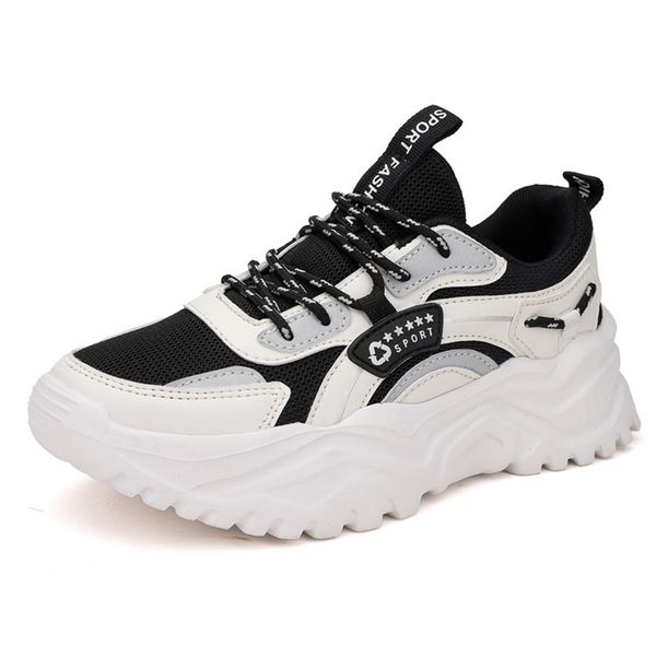casual shoes spring new thick soles increase popular sports dad shoes women's fashion versatile breathable single shoe soft soles trend, Black
casual shoes spring new thick soles increase popular sports dad shoes women's fashion versatile breathable single shoe soft soles trend, Black