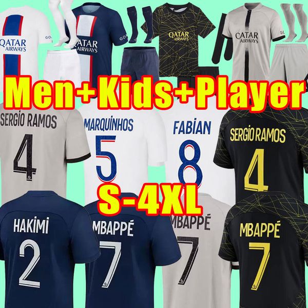 mbappe hakimi soccer jerseys messis 22 23 maillots de football 2022 2023 verratti psgs men kids kit shirt uniform fabian sanches fans player, Black;yellow
mbappe hakimi soccer jerseys messis 22 23 maillots de football 2022 2023 verratti psgs men kids kit shirt uniform fabian sanches fans player, Black;yellow