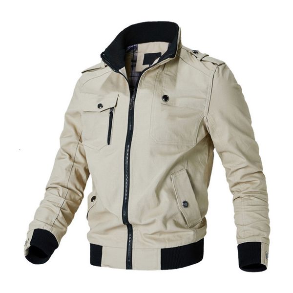 men's jackets jacket men fashion casual windbreaker jacket coat men spring autumn outwear stand slim military jacket mens 230311, Black;brown
men's jackets jacket men fashion casual windbreaker jacket coat men spring autumn outwear stand slim military jacket mens 230311, Black;brown