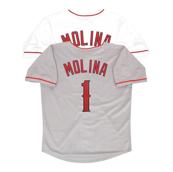 stitched baseball jerseys 1 bengie molina mitchell ness jersey 2002 men women youth s-4xl retro jersey, Blue;black
stitched baseball jerseys 1 bengie molina mitchell ness jersey 2002 men women youth s-4xl retro jersey, Blue;black