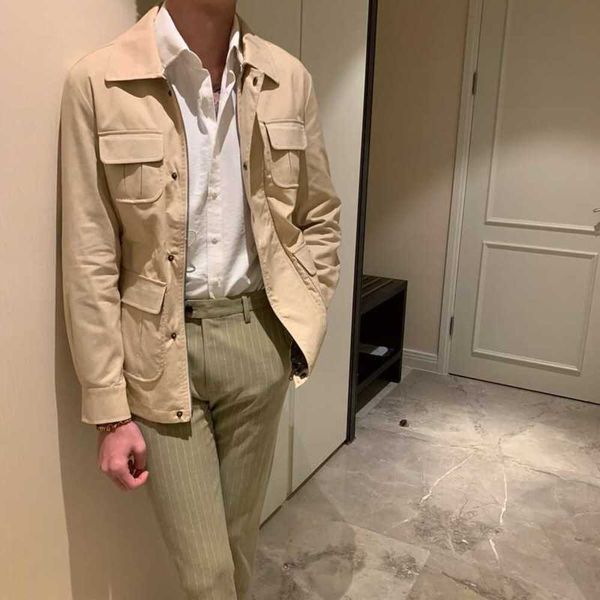 men's jackets l2071 new autumn and winter business commuting slimming men's coat hunting jacket trend, Black;brown
men's jackets l2071 new autumn and winter business commuting slimming men's coat hunting jacket trend, Black;brown