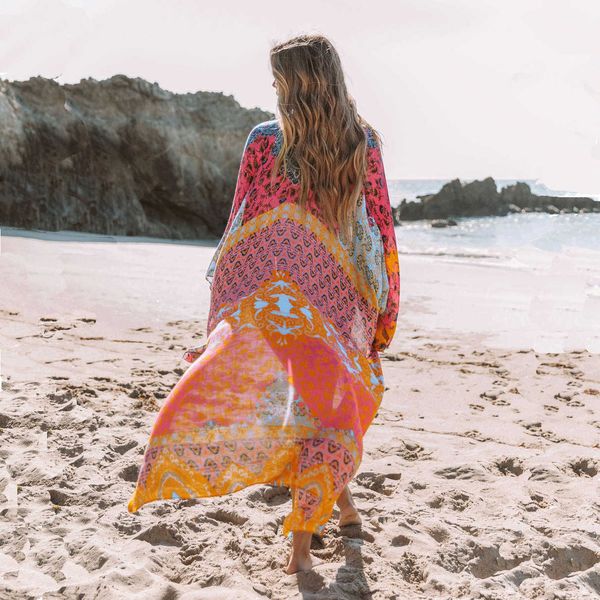 women's swimwear 2023 chiffon beach cover up print bikini -ups women wear female swimsuit dress tunic y230311, White;black
women's swimwear 2023 chiffon beach cover up print bikini -ups women wear female swimsuit dress tunic y230311, White;black