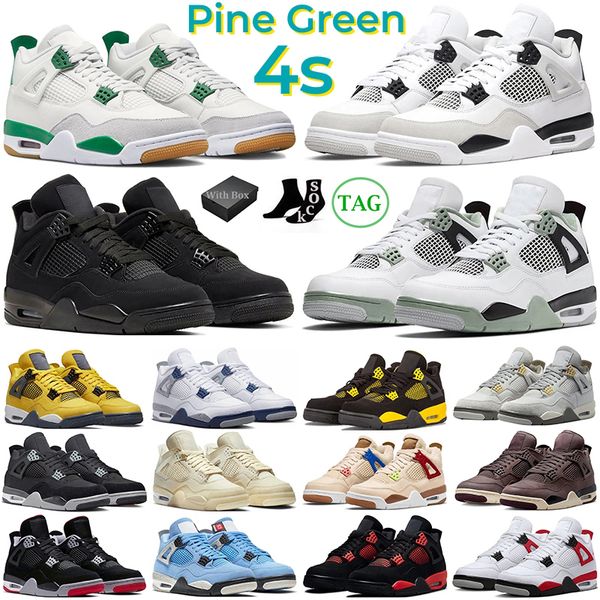 with box 4 basketball shoes men women jumpman 4s pine green military black cat midnight navy white cement pn dust university blue mens train
with box 4 basketball shoes men women jumpman 4s pine green military black cat midnight navy white cement pn dust university blue mens train