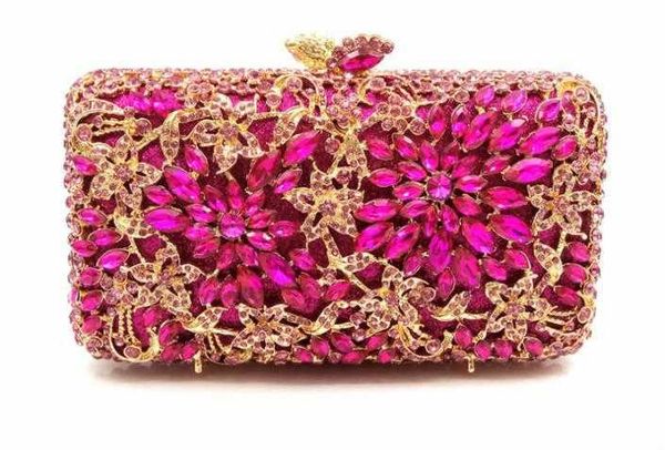 female fushia full stones evening bag large rhinestone clutches bags for wedding metal women phone handbags party dinner purse 230308
female fushia full stones evening bag large rhinestone clutches bags for wedding metal women phone handbags party dinner purse 230308