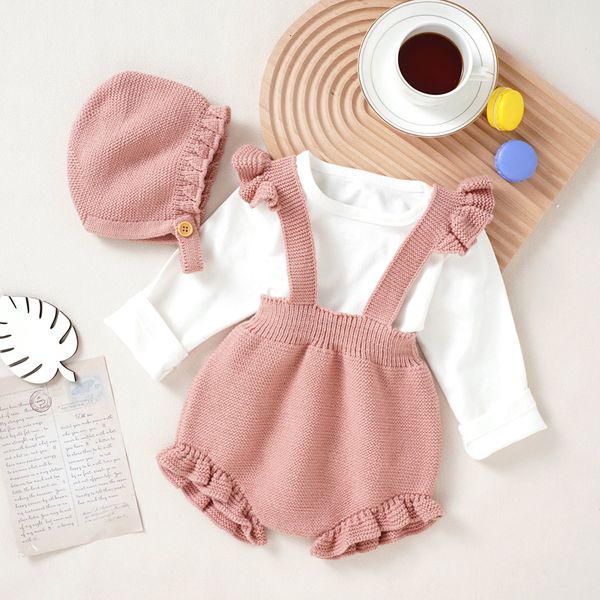 rompers baby bodysuits knitted summer born girls jumpsuit outfits fashion ruffles infant toddler clothing hat 2pc solid 0-18m onesies 230311, Blue
rompers baby bodysuits knitted summer born girls jumpsuit outfits fashion ruffles infant toddler clothing hat 2pc solid 0-18m onesies 230311, Blue
