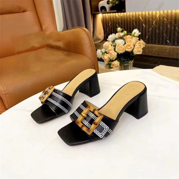 fashion high heels women's slippers summer new leather thick heels banquet sandals large size 35-43, Black
fashion high heels women's slippers summer new leather thick heels banquet sandals large size 35-43, Black