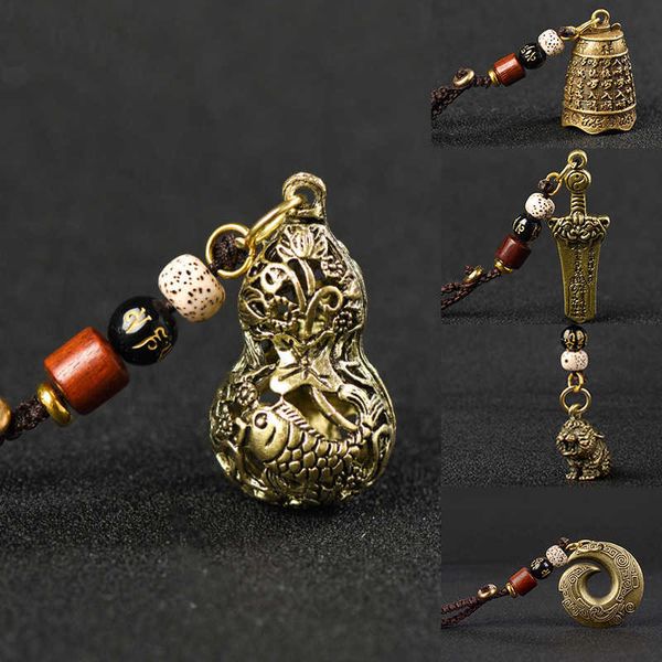 key rings vintage copper-plated hollow gourd keychain imitation copper whistle lucky cat key chain bell car pendant keychain for man woman r, Slivery;golden
key rings vintage copper-plated hollow gourd keychain imitation copper whistle lucky cat key chain bell car pendant keychain for man woman r, Slivery;golden