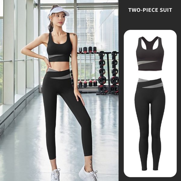 yoga suit bra leggings two piece sets senior designer sports fitness tight fitting high waist nudity womens activewear breathable sweat wick
yoga suit bra leggings two piece sets senior designer sports fitness tight fitting high waist nudity womens activewear breathable sweat wick