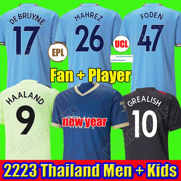 soccer jerseys haaland 22 23 de bruyne phillips mans cities grealish ferran mahrez foden bernardo joao cancelo z rodrigo football shirt men, Black;yellow
soccer jerseys haaland 22 23 de bruyne phillips mans cities grealish ferran mahrez foden bernardo joao cancelo z rodrigo football shirt men, Black;yellow