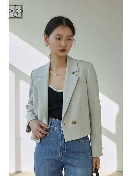 women's suits blazers ziqiao autumn suit collar full regular sleeve short blazers loose office lady detachable brooch double breasted s, White;black
women's suits blazers ziqiao autumn suit collar full regular sleeve short blazers loose office lady detachable brooch double breasted s, White;black