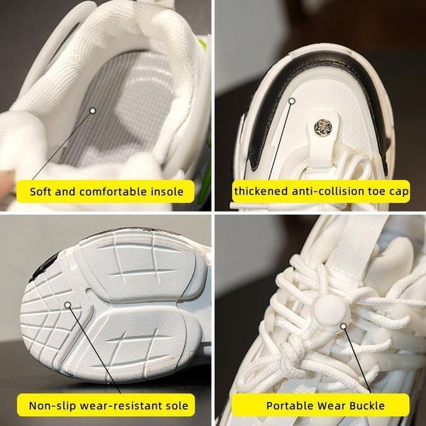sneakers children s casual sports shoes outdoor running autumn kids space submarine boys girls thick soled dad 2424, Black;red
sneakers children s casual sports shoes outdoor running autumn kids space submarine boys girls thick soled dad 2424, Black;red