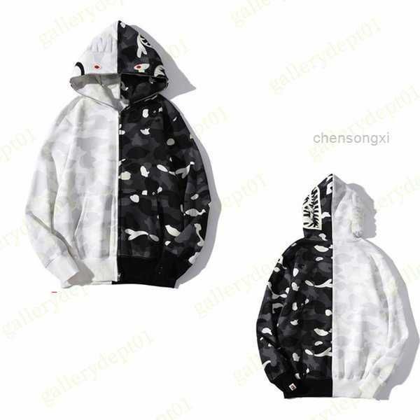 & mens shark hoodies womens hoodys stitching patchwork half sleeve camo oversized sweaters a8 cn0q, Black
& mens shark hoodies womens hoodys stitching patchwork half sleeve camo oversized sweaters a8 cn0q, Black