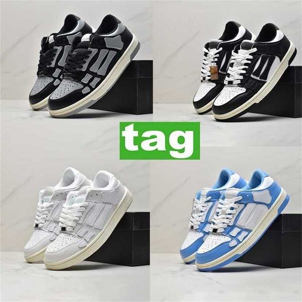 skel-casual shoes skel low genuine leather sneaker designer mens spring shoe leather bones skeleton applique upper low-cut runner men womens, Black
skel-casual shoes skel low genuine leather sneaker designer mens spring shoe leather bones skeleton applique upper low-cut runner men womens, Black