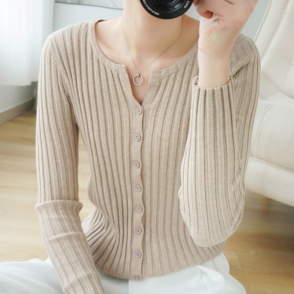women's knits tees casual cashmere women's cardigan sweater women solid color long sleeve wide strip knitted 230310, White
women's knits tees casual cashmere women's cardigan sweater women solid color long sleeve wide strip knitted 230310, White