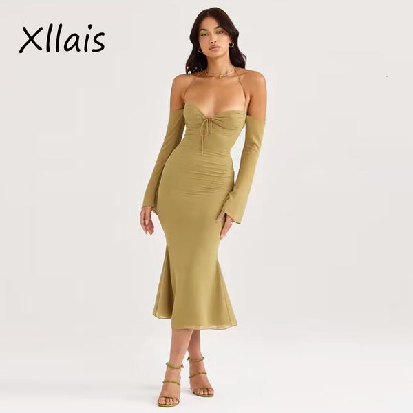 casual dresses xllais midi version off the badydoll dress stretch mesh mermaid drape party evening for women 230311, Black;gray
casual dresses xllais midi version off the badydoll dress stretch mesh mermaid drape party evening for women 230311, Black;gray