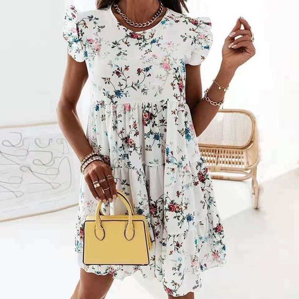 casual dresses summer dress women casual loose floral ruffles sleeveless mini dress fashion elegant ladies clothes beach sundress robe femme, Black;gray
casual dresses summer dress women casual loose floral ruffles sleeveless mini dress fashion elegant ladies clothes beach sundress robe femme, Black;gray