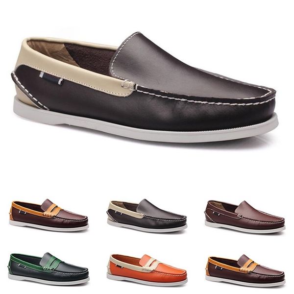 sail shoes men's casual men's shoes leather shoes driving single shoes men size 40-45 056
sail shoes men's casual men's shoes leather shoes driving single shoes men size 40-45 056