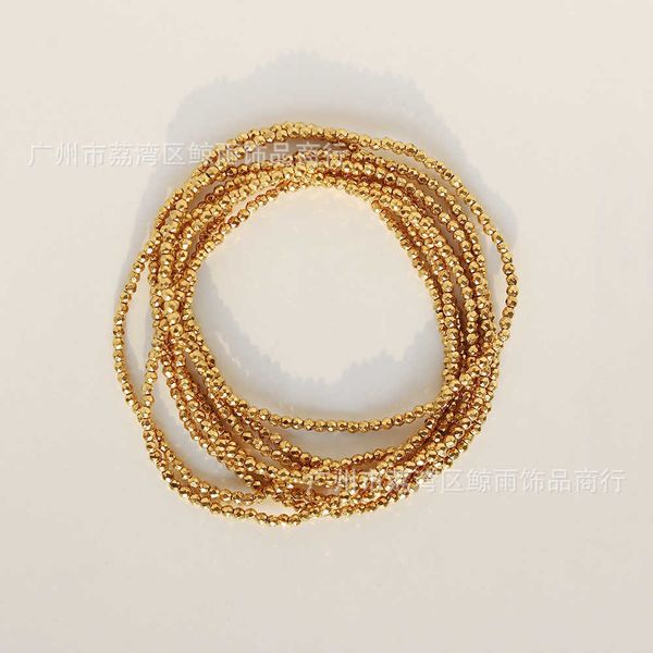 bracelets sl030 laser beads mini golden ball elastic bracelet with unlimited hand circumference, fashionable and versatile for women link a, Black
bracelets sl030 laser beads mini golden ball elastic bracelet with unlimited hand circumference, fashionable and versatile for women link a, Black