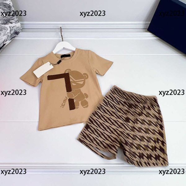 luxury kids clothes child sets baby dress summer 2pcs animal letter-printed t-shirt and allover lettered shorts new arrival size 110-160 cm, White
luxury kids clothes child sets baby dress summer 2pcs animal letter-printed t-shirt and allover lettered shorts new arrival size 110-160 cm, White