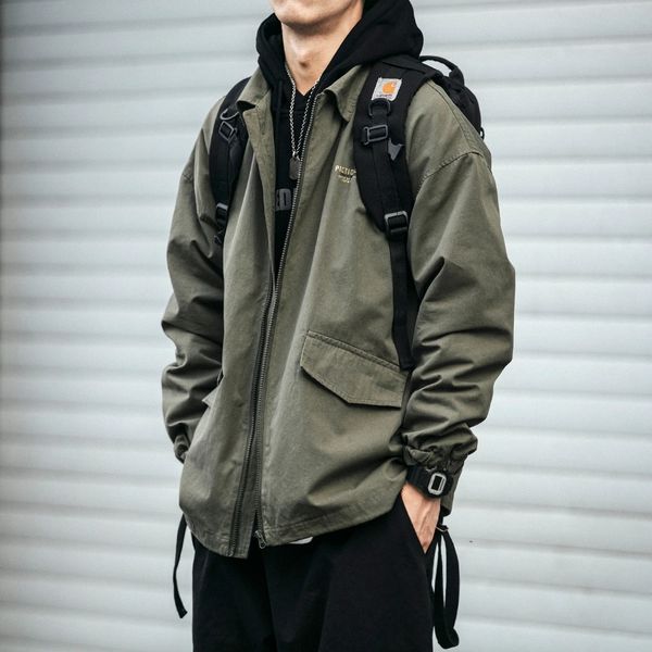 harajuku-inspired cargo coat - streetwear jacket with japanese print, lapel collar and casual style for men, Black;brown
harajuku-inspired cargo coat - streetwear jacket with japanese print, lapel collar and casual style for men, Black;brown