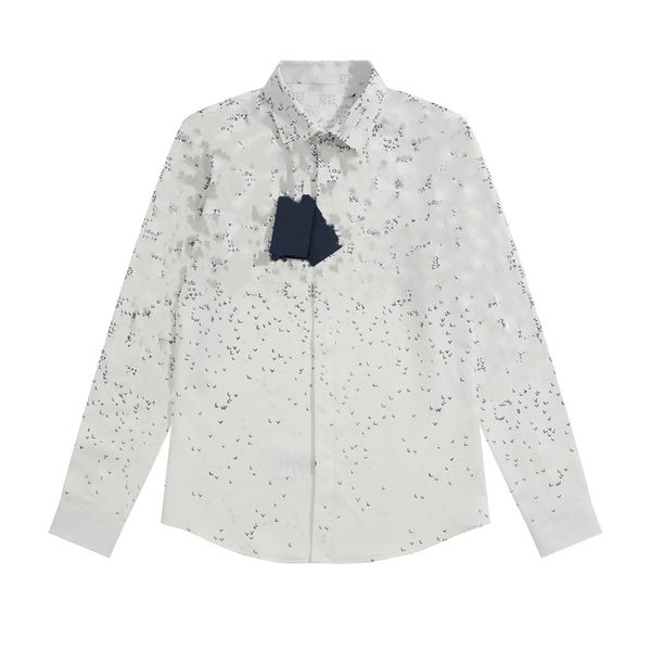 casual men's dress shirt 2023 louiseity fashion brand business work long-sleeved shirt clothing stylist couple spring slim fit shirt vi, White;black
casual men's dress shirt 2023 louiseity fashion brand business work long-sleeved shirt clothing stylist couple spring slim fit shirt vi, White;black