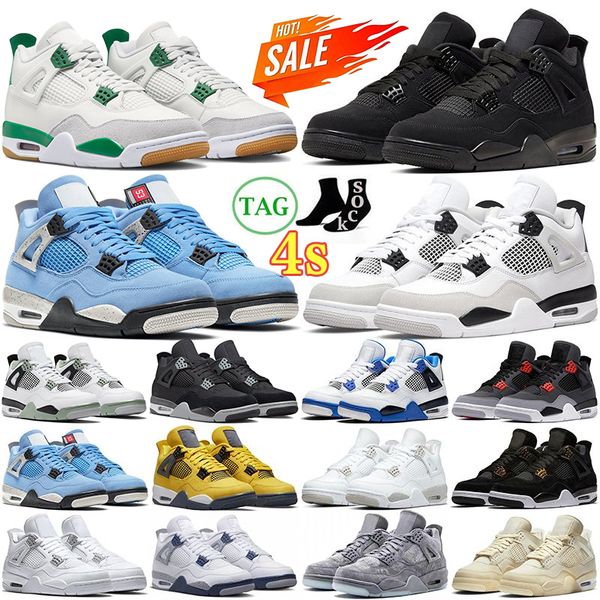 4 4s mens basketball shoes pine green military black cat canvas university blue red thunder cactus jack 4 4s men women trainers outdoor spor
4 4s mens basketball shoes pine green military black cat canvas university blue red thunder cactus jack 4 4s men women trainers outdoor spor
