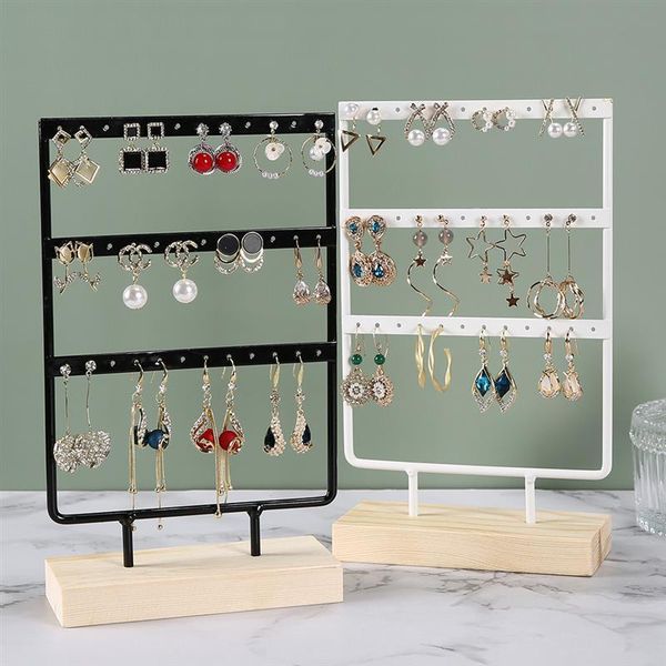 jewelry boxes 244466 holes stand jewelry display organizer earrings pendants bracelets jewelry holder with wooden base earrings storage rack, Black;white
jewelry boxes 244466 holes stand jewelry display organizer earrings pendants bracelets jewelry holder with wooden base earrings storage rack, Black;white