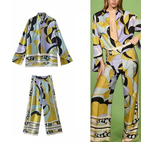 fashion women's print pajama set 2 pieces with pants spring ladies sleepwear long sleeve pijama suit can be wear outside y043, White
fashion women's print pajama set 2 pieces with pants spring ladies sleepwear long sleeve pijama suit can be wear outside y043, White