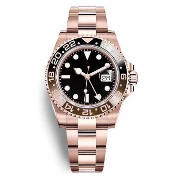 mens watch 40mm rose v3 version men watches automatic mechanical movement ceramic rotating bezel sapphire glass steel strap wristwatch, Slivery;brown
mens watch 40mm rose v3 version men watches automatic mechanical movement ceramic rotating bezel sapphire glass steel strap wristwatch, Slivery;brown
