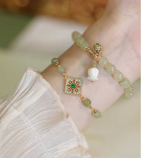 bracelets independently packed hetian jade geometric women's inlaid non fading green bracelet, Black
bracelets independently packed hetian jade geometric women's inlaid non fading green bracelet, Black