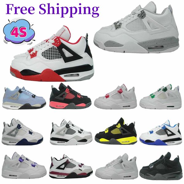 with box designer jumpman 4 4s basketball shoes sneakers trainers women men 4 military black cat white oreo fire red thunder sail university
with box designer jumpman 4 4s basketball shoes sneakers trainers women men 4 military black cat white oreo fire red thunder sail university