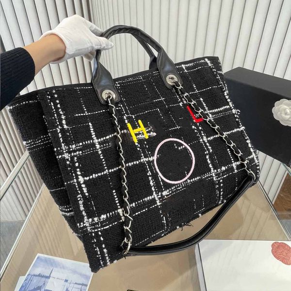 embroidered tweed beach bag womens luxury designer handbag huge capacity multi function outdoor portable fashion shopping bags luggage case
embroidered tweed beach bag womens luxury designer handbag huge capacity multi function outdoor portable fashion shopping bags luggage case