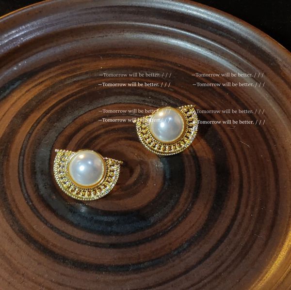 pearl earring victorian vintage retro gold plated earrings for women jewelry fashion ear piercing gift wedding accessories, Golden;silver
pearl earring victorian vintage retro gold plated earrings for women jewelry fashion ear piercing gift wedding accessories, Golden;silver