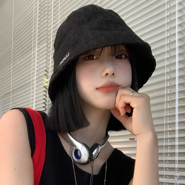 wide brim hats 2023 spring and summer letter bucket hat women's blk versatile japanese big head circumference le breathable fisherman c, Blue;gray
wide brim hats 2023 spring and summer letter bucket hat women's blk versatile japanese big head circumference le breathable fisherman c, Blue;gray