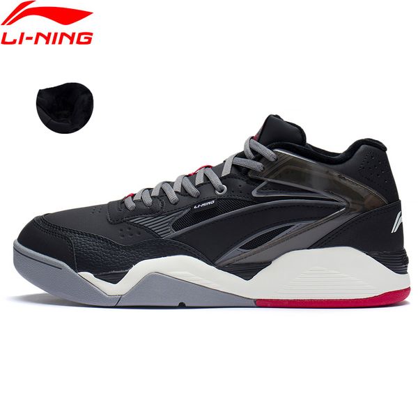 li-ning men ln bbs stylish lifestyle shoes winter warm fleece cushion comfortable lining fitness wearable sport shoes agcs319, Black
li-ning men ln bbs stylish lifestyle shoes winter warm fleece cushion comfortable lining fitness wearable sport shoes agcs319, Black
