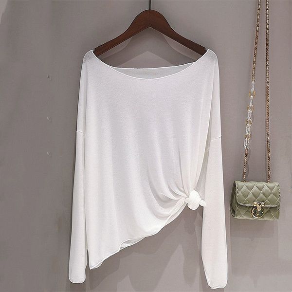 women's tshirt women black white ins summer tshirt basic sunproof blouses allmatch korean ladies loose tee casual femme 230311
women's tshirt women black white ins summer tshirt basic sunproof blouses allmatch korean ladies loose tee casual femme 230311