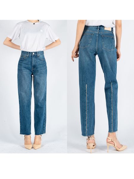 women's jeans women jeans pants spring/summer high waist retro washed blue straight calf line decorated nine-point jeans 230311
women's jeans women jeans pants spring/summer high waist retro washed blue straight calf line decorated nine-point jeans 230311