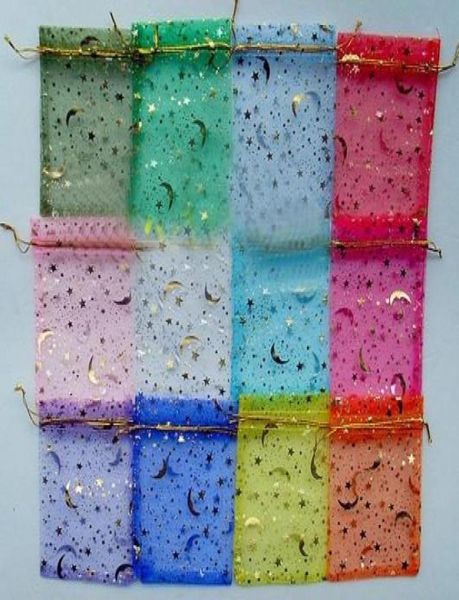 500pcs bronzing yarn bags gift jewelry bags stars moon earrings bracelet storage bag colourful gauze bags 9 12cm2150493, Pink;blue
500pcs bronzing yarn bags gift jewelry bags stars moon earrings bracelet storage bag colourful gauze bags 9 12cm2150493, Pink;blue