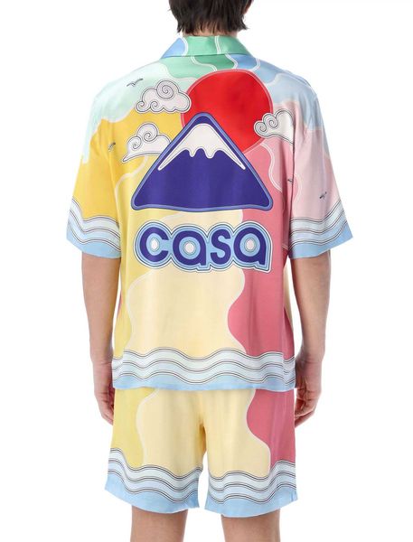casablanca designer fashion classic men and women shirt snow mountain tiangong color contrast casa stripe loose printed silk short sleeve sh, White;black
casablanca designer fashion classic men and women shirt snow mountain tiangong color contrast casa stripe loose printed silk short sleeve sh, White;black