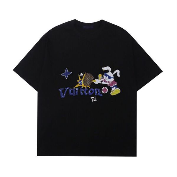 2023ss spring and summer t shirt pure cotton fabric os version round neck short-sleeved women's men's high-quality men's t sh, Black;brown
2023ss spring and summer t shirt pure cotton fabric os version round neck short-sleeved women's men's high-quality men's t sh, Black;brown