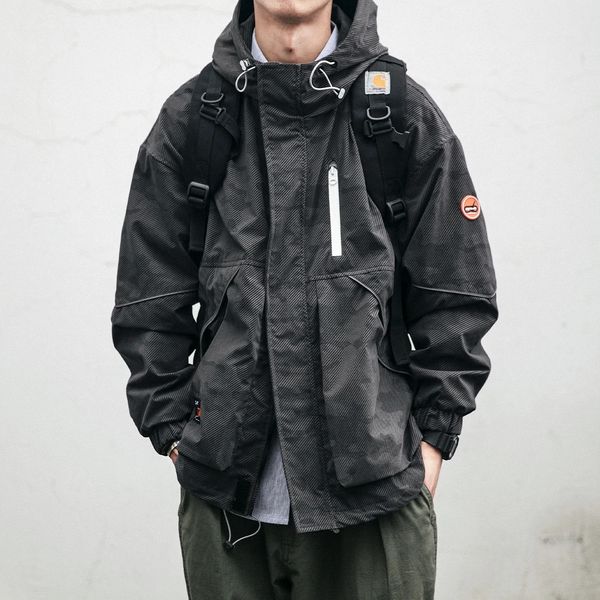 spring autumn streetwear hooded cargo jacket men clothing military tactical camouflage coat harajuku fashion hoodie, Black;brown
spring autumn streetwear hooded cargo jacket men clothing military tactical camouflage coat harajuku fashion hoodie, Black;brown