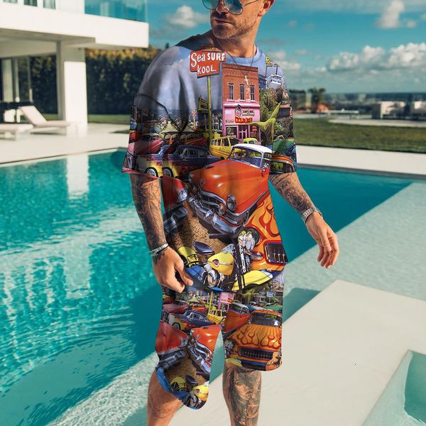 men's tracksuits summer streetwear casual fashion to shorts 2piece sets 3d printed outfits clothes beach 230311, Gray
men's tracksuits summer streetwear casual fashion to shorts 2piece sets 3d printed outfits clothes beach 230311, Gray