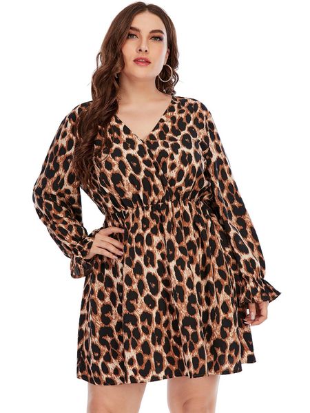 plus size dresses elegant leopard print v neck size casual slim party club mini vestidos de mujer elegantes para fiesta 230311, Black
plus size dresses elegant leopard print v neck size casual slim party club mini vestidos de mujer elegantes para fiesta 230311, Black